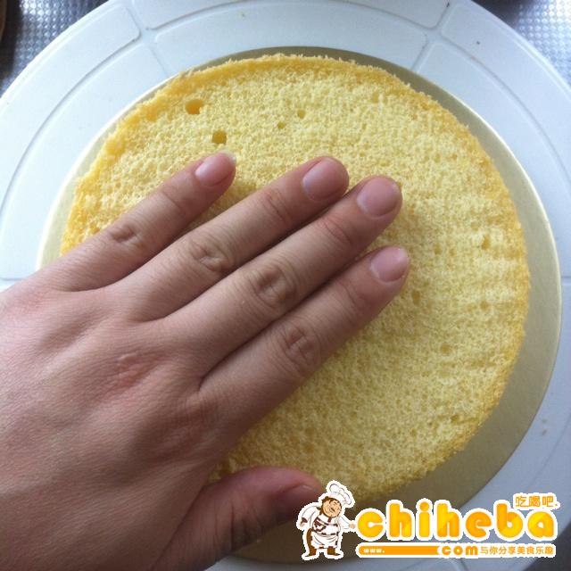 奶油水果小清新蛋糕（6寸）的做法 步骤6